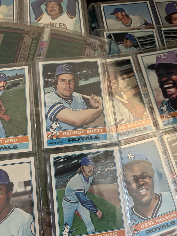 Juego completo de béisbol Topps 1976 vintage 1-660 + juego intercambiado - cargado con HOF’s Foto 3 de 4