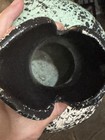 WELLER POTTERY Signed Pitcher Pottery Splatter Mottled Fat Lava Art Antique — photo 7