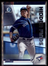 2020 Bowman Chrome Hidden Finds Ryan Borucki Blue Jays HF-RB