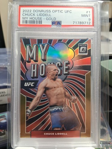 Chuck Liddell #1 2022 Panini Donruss Optic UFC My House card