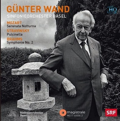 Günter Wand Sinfonieorchester Basel Mozart Stravinsky Brahms 1975 Live UHQCD NEW