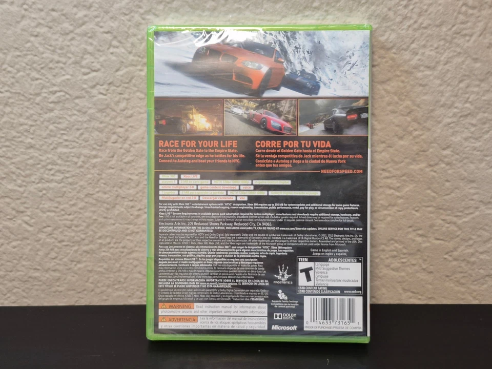 Microsoft Xbox 360 Need for Speed The Run Game PH Factory Sealed Racing - Image 2 of 4