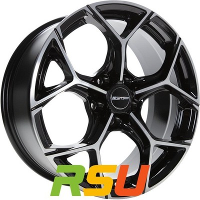 GMP Ultrivity black diamond 7.5x18'' ET46 LK5 100 ML 57.1 Alufelgen 18 Zoll