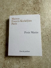 Maison Francis Kurkdjian Petit Matin Eau De Parfum  2ml New with card