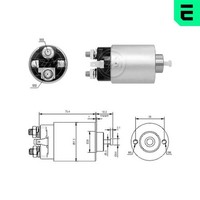 ERA ZM6698 Magnetschalter, Starter FüR Hyundai KIA Mitsubishi