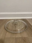 VINTAGE PYREX G1C Glass Replacement Lid for Corning Ware Round Casserole Dish