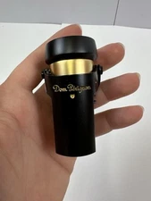 Dom Perignon Champagne Bottle Stopper Closure Recorker Black Gold New Open