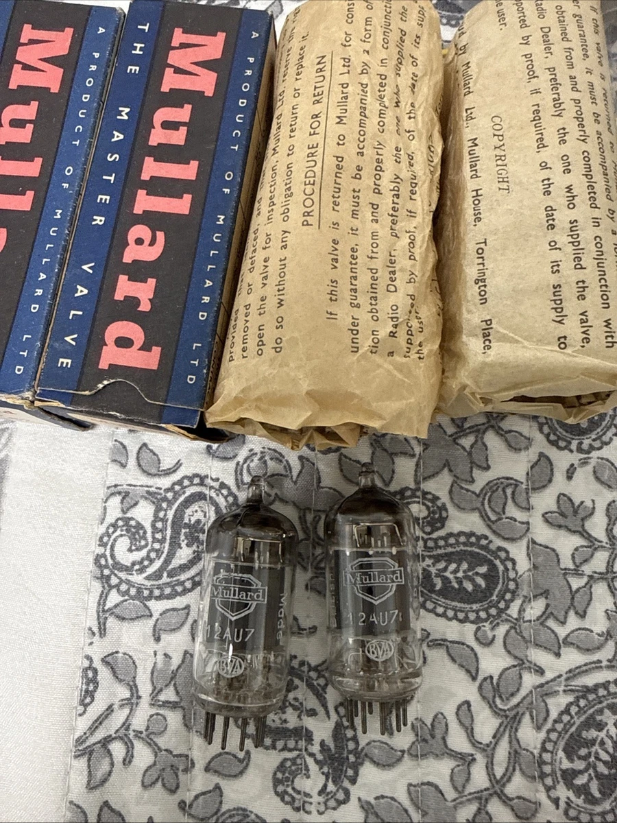 12Au7 Mullard Vintage Tubes & Tubes Sockets for sale | eBay