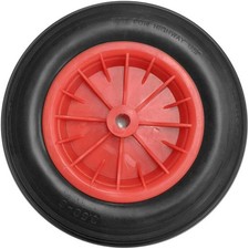 PU 14" Puncture Proof Solid Industrial Wheelbarrow Wheel Tyre 3.5-8 Light Weight
