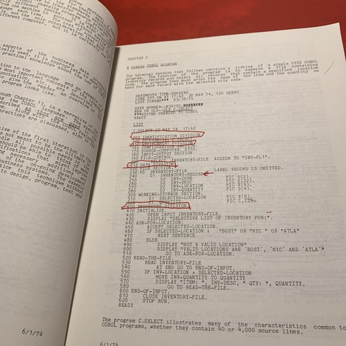 DTSS COBOL - Introduction & Reference Manual - Picture 8 of 14