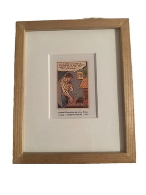 Steve Ditko Original Illustration Issue 13 of Marvel Takes IV 1, 1967 FRAMED 11 