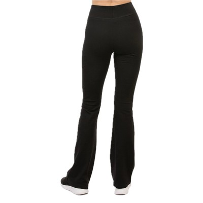 Pack of 6 Women's Cotton Yoga Flare Leggings