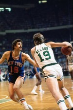 Don Nelson Boston Celtics Handles The Ball 1972 Old Basketball Photo