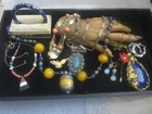 Great Vintage Lot Of Costume Jewelry Necklaces Bracelets & Pendants