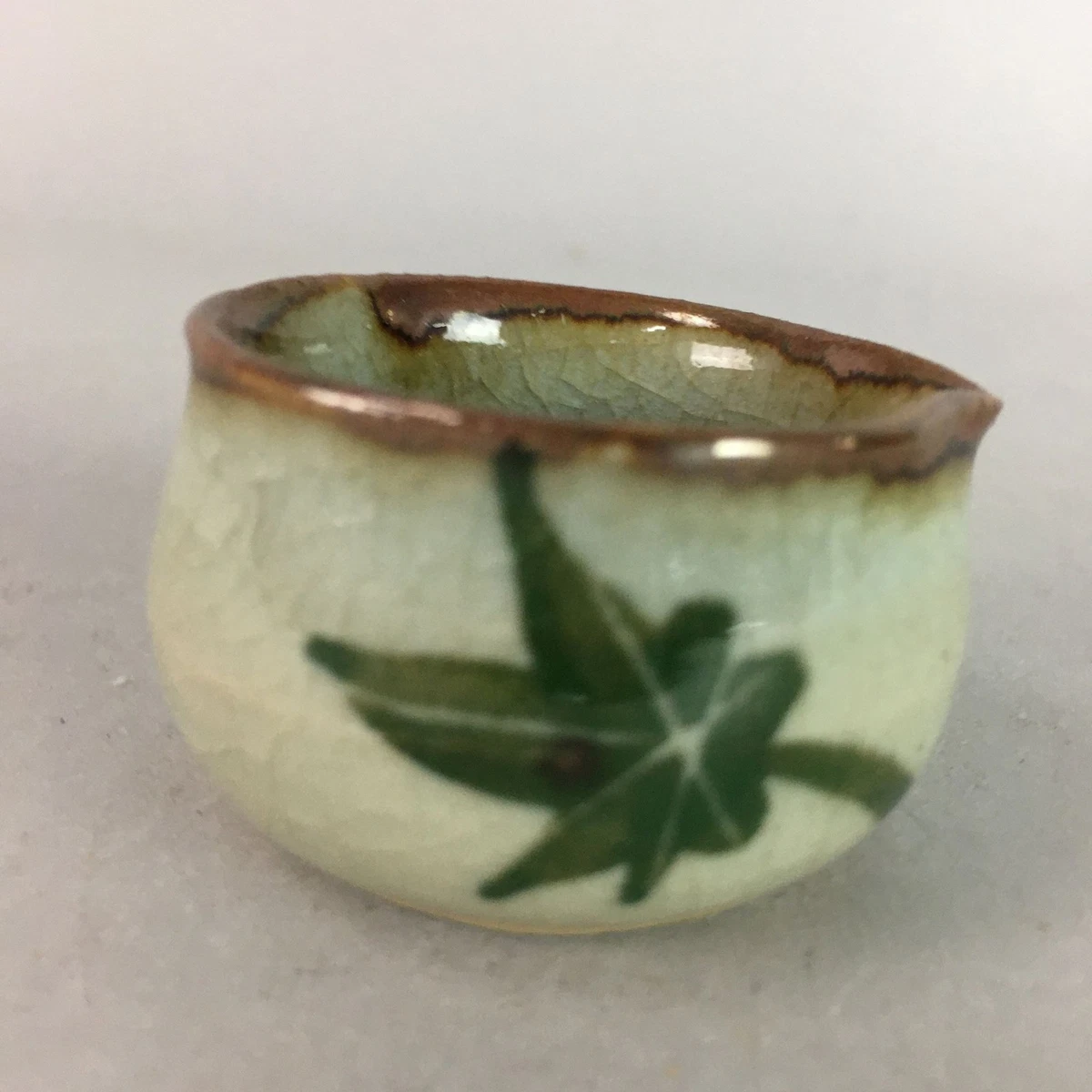 陶瓷灰色日本古董玻璃杯和杯子| eBay