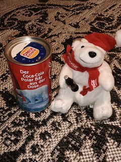 Coca Cola Winter Bär Werbung cocacola Drink Sammel Rarität Kinder Plüschtier