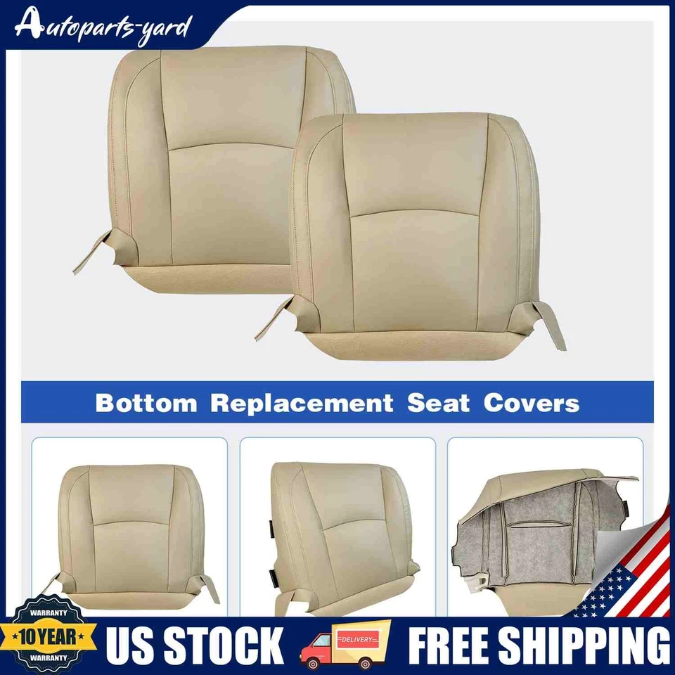 Bottom Seat Cover Leather Seat Covers for Lexus RX330 RX350 RX400 2003-2009 - Image 3 of 4