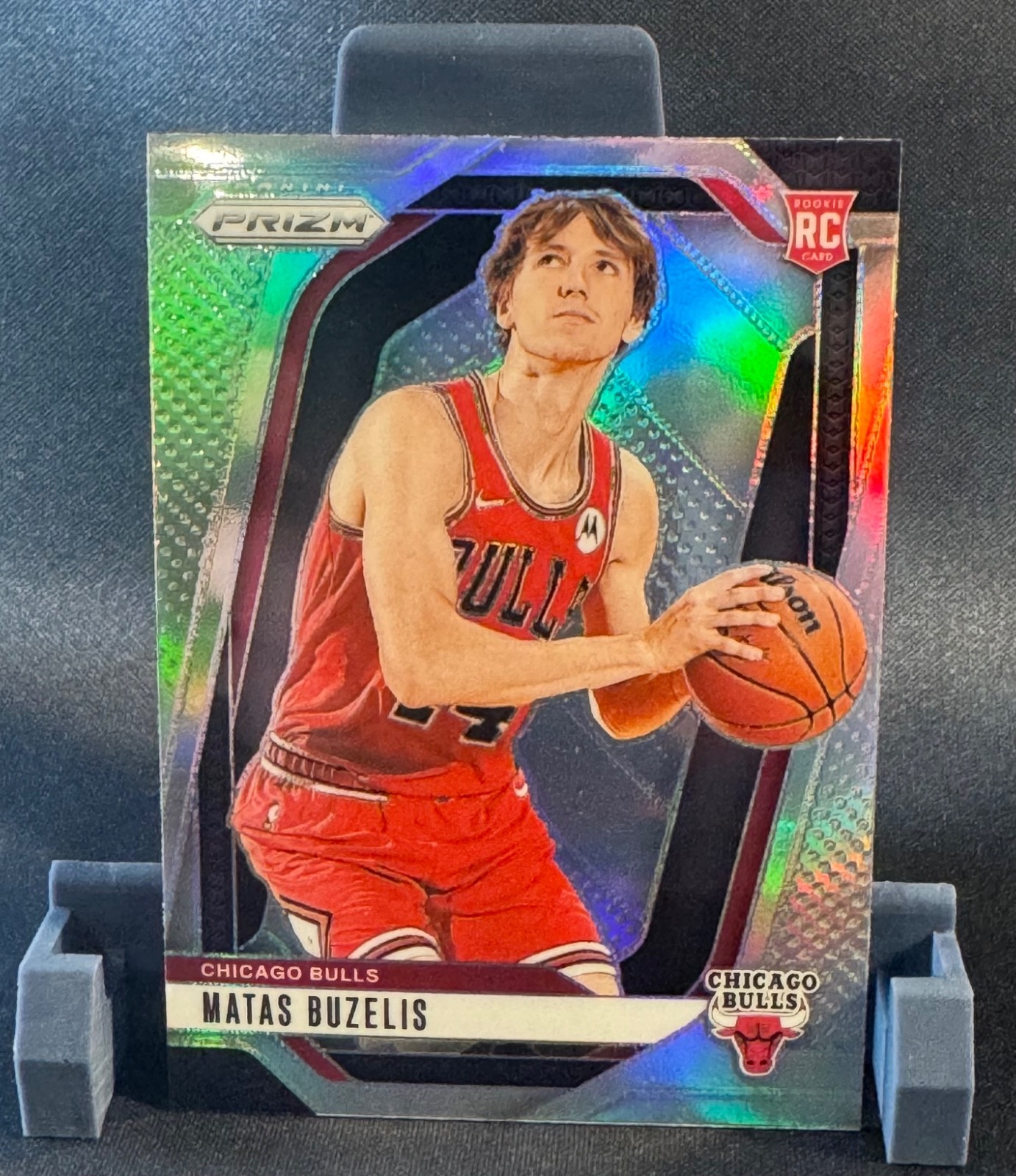 2024-25 Panini Prizm - Matas Buzelis #252 Silver Prizm (RC)