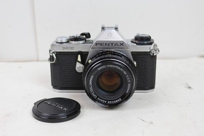 Pentax ME Super 35mm SLR Film Camera w/ Asahi 1:7 50mm SMC Lens Tested working