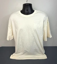 Comfrt Cloud Tee T-shirt Size Small Oversized Soft Cream Ivory