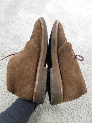 Allen Edmonds Desert Chukka Boots Mens Size 9 Brown Suede  display picture 1