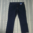 Old Navy Built-In Tough Mens Straight Fit Dark Wash Blue Denim Jeans 5-Pocket — photo 1