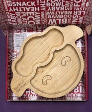 BLW: Bamboo Bamboo Wooden Suction Plate Lamb