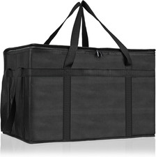 Insulated Bags for  Delivery, XXXL Pizza Delivery Bags, Large Capacity Cooler Ba