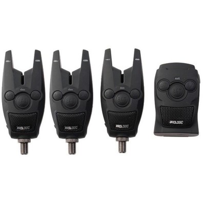 Prologic BAT+ Bite Alarm Set 3+1 Red,Green,Blue