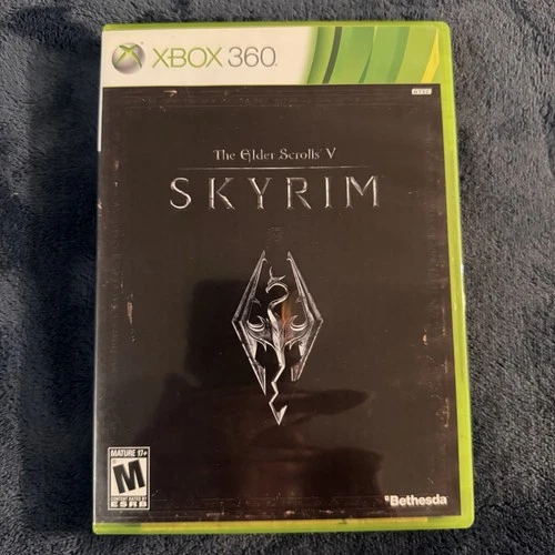 The Elder Scrolls V: Skyrim (Xbox 360, 2011) COB Complete & Tested Free Ship