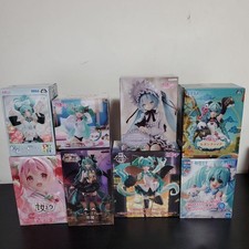 Hatsune Miku Prize Figure Set Collectible Ani...