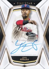 2019 Topps Five Star Jean Segura Autograph Fsa-Je