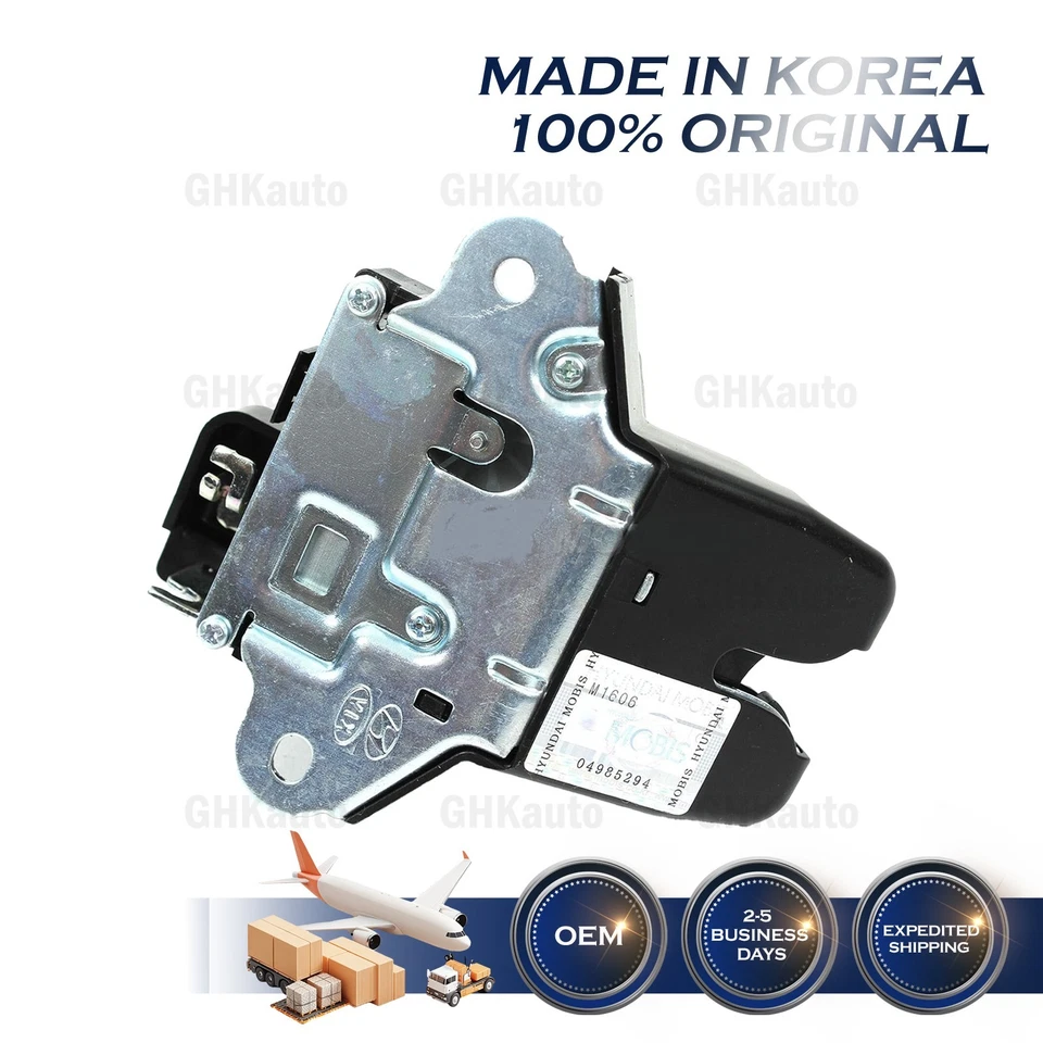 PESTILLO DE TAPA DE MALETERO ORIGINAL 812303X010 para Hyundai Elantra 2011-2016 Foto 3 de 4