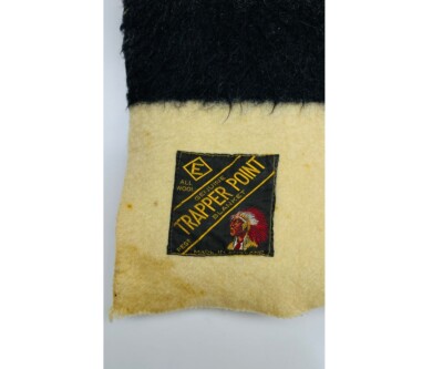 AUTHENTIC Vintage Midcentury Trapper Point Wool Blanket | eBay