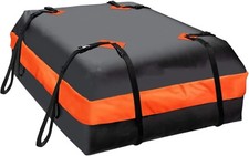 21 Cubic Feet Roof Top Cargo Luggage Carrier Bag For All Hard Top Car Vehicles