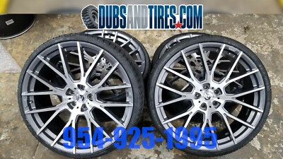 24 INCH 24X9 AND 24X10 FORGIATO FLOW RIMS BP:5x120 Tire:275/25ZR24