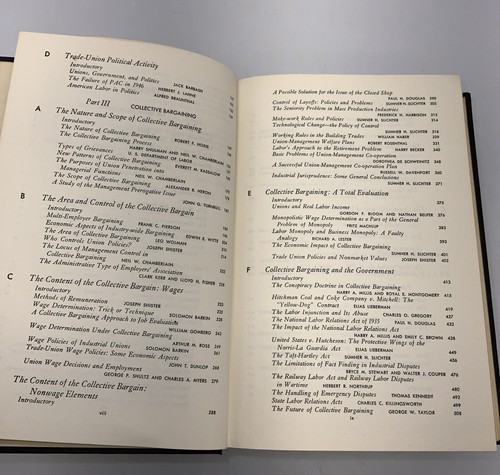 Reading In Laron Economics And Industrial Relations By Joseph Shister 1951 - Picture 13 of 15