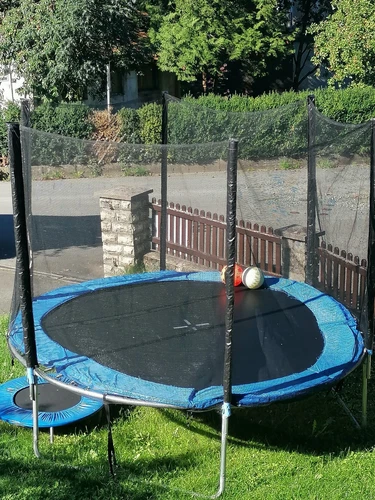 Trampolin Hudora 305 cm gebraucht  mit Sicherheitsnetz