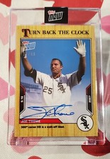 Jim Thome 2021 Topps Now Turn Back The Clock Autograph Auto #d 11/49 - White Sox