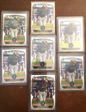2023 Bowman Lot (7) JACKSON CHOURIO - 4x Mojo, Chrome & Base Milwaukee Brewers