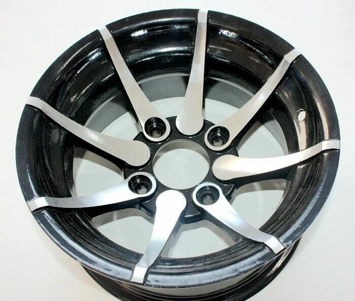 Pair 25X8 – 12 12" Inch Front ALLOY Wheel Rim Quad Dirt Bike ATV Buggy UTV - Image 3 of 4