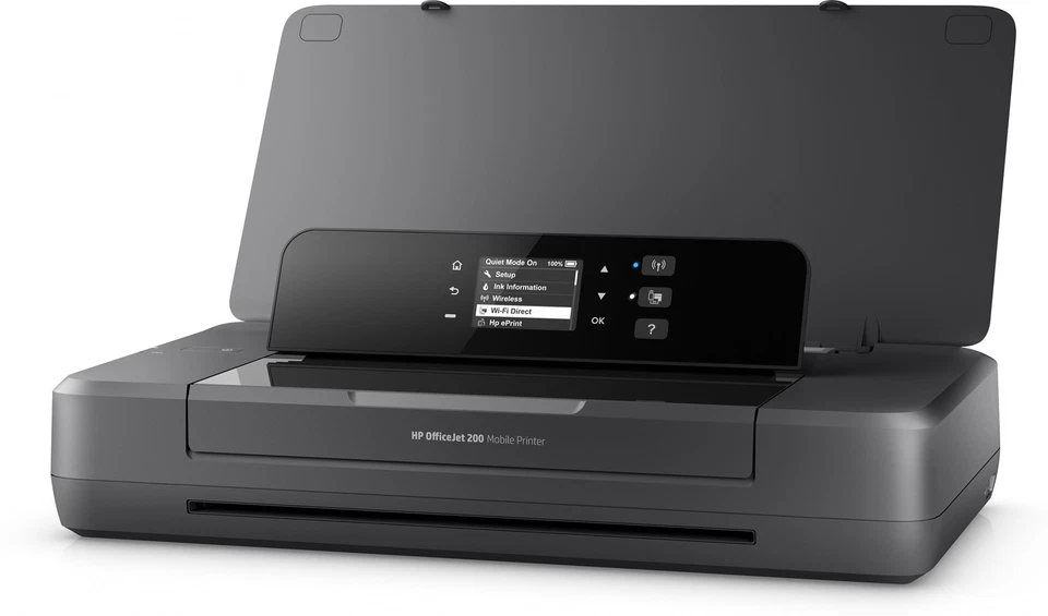 889894402004 HP Officejet 200 Mobile Printer, Print, Front-facing USB printing H - Image 2 of 4