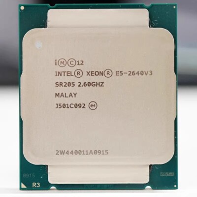 Intel E5-2640 V3 2.6GHz 8-Core 20MB 90W SR205 Socket LGA 2011-3 CPU Processor
