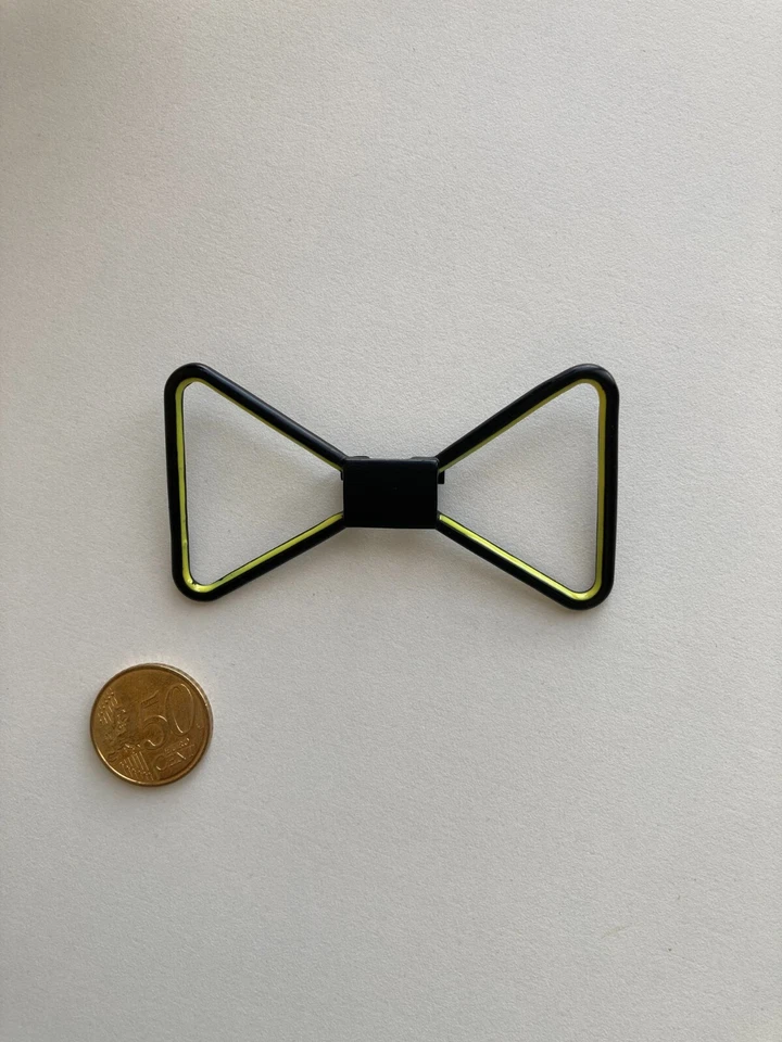 Unisex-Fliege im ausgefallenen und trendigen Metallstil - Bild 4 von 4