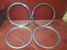 1975-1979 Ford Torino Ranchero Trim Ring 15" D70Z-1210-B Beauty Rings SET 4