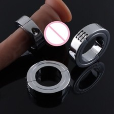 38/44/50mm Metal Male Ring for Man Ring Scrotum Dick Stretcher Ring Male Delay