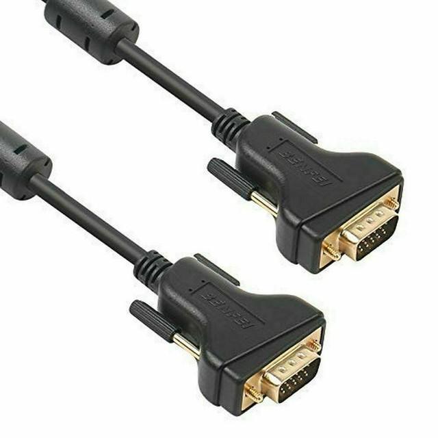 VGA Cable, Benfei VGA to VGA Cable with Ferrites, 6 Feet 000222 black