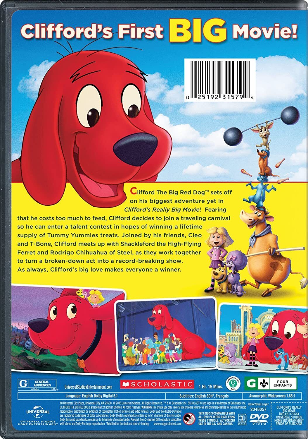 Clifford's really big movie - Evergreen Indiana