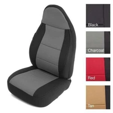 Complete Neoprene Front & Rear Seat Covers for 2003-2006 Jeep Wrangler TJ