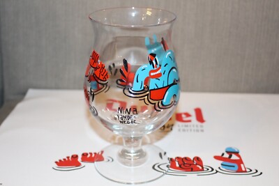DUVEL Exclusive NINA VANDEWEGHE Limited Tulip Beer Glass
